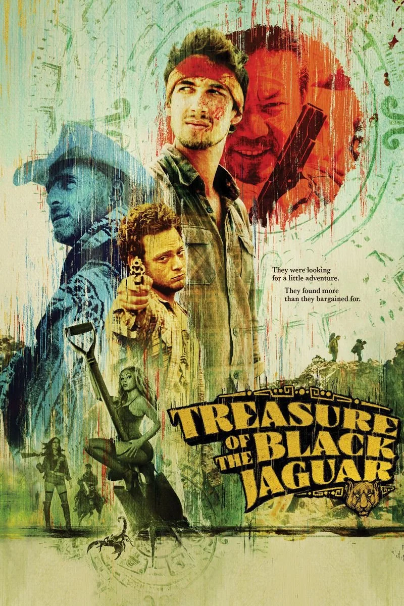 Poster van Treasure of the Black Jaguar