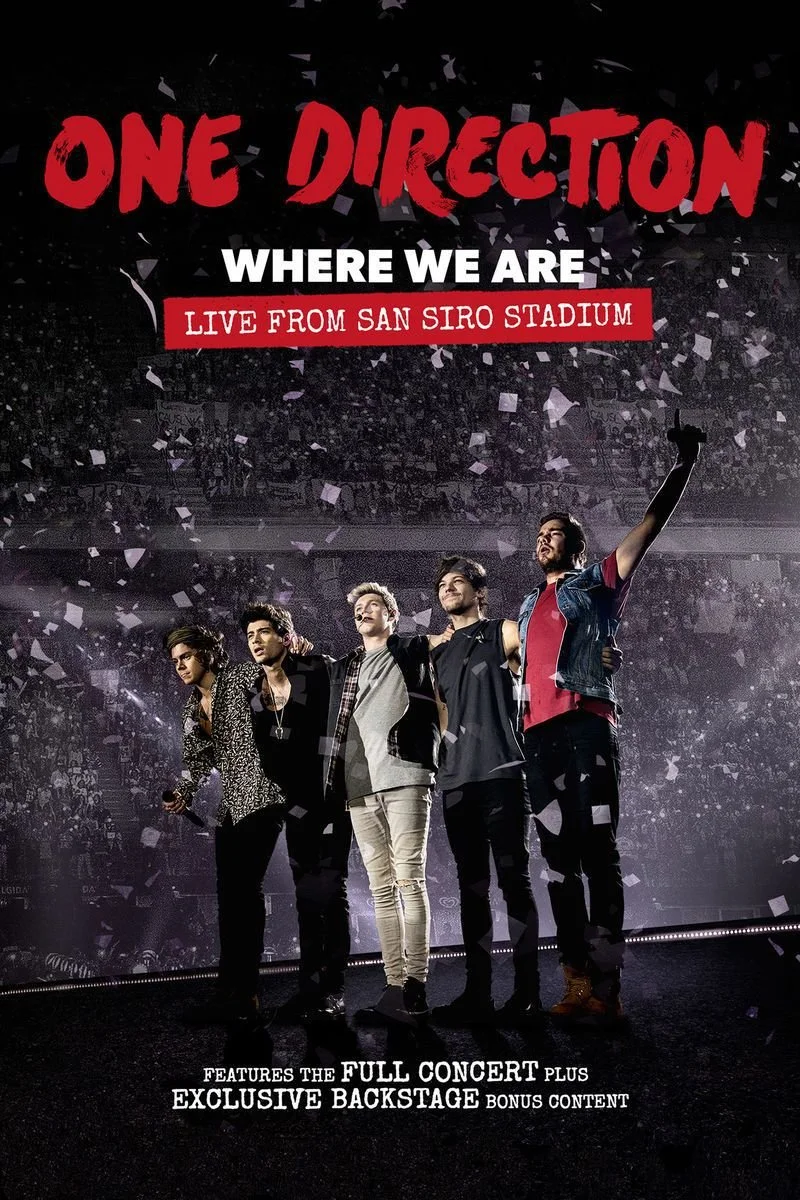 Affiche de One Direction: Where We Are - Live from San Siro Stadium