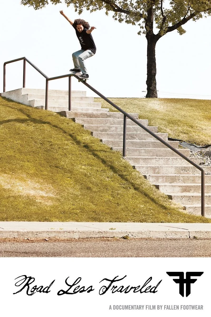 Poster van Road Less Traveled- Fallen Footwear