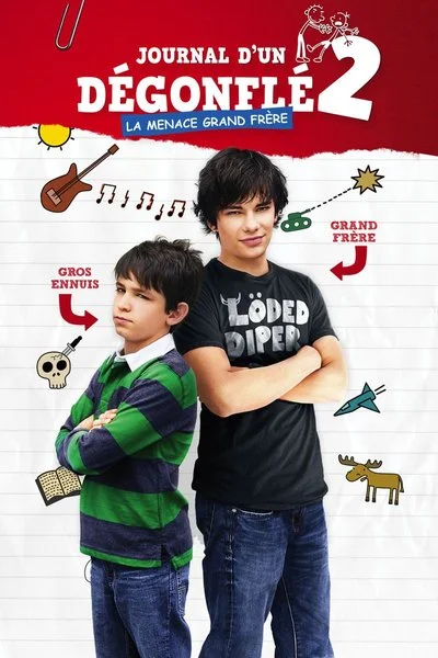 Affiche Le Journal d'un dégonflé 2