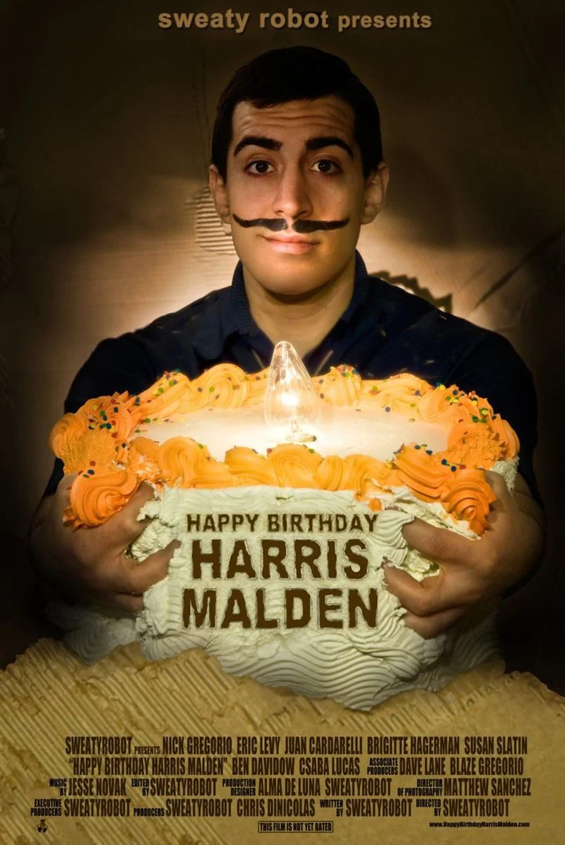 Poster van Happy Birthday Harris Malden