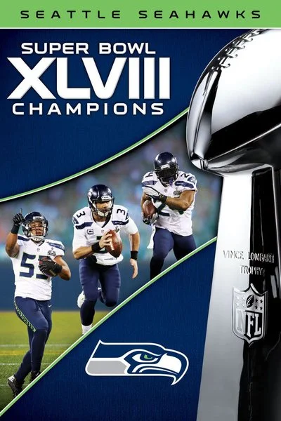 Affiche NFL Super Bowl XLVIII Champions Seattle Seahawks