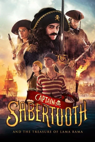Affiche Captain Sabertooth and the Treasure of Lama Rama