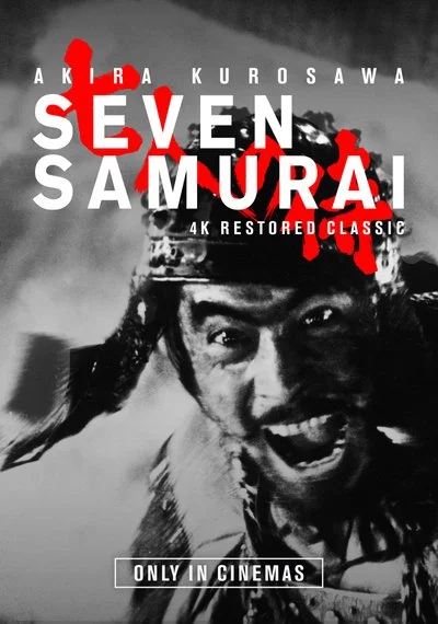 Affiche Les Sept Samouraïs (4K-restauration)