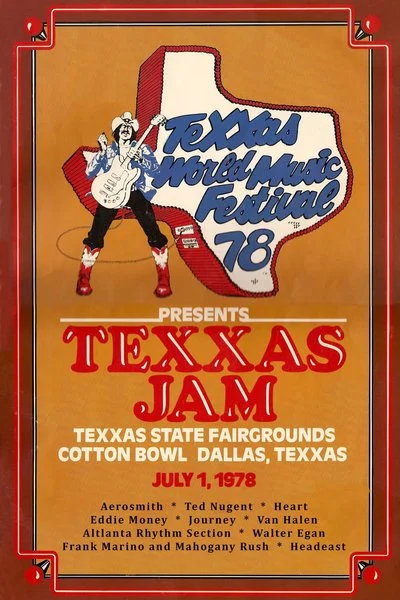 Affiche Texxas Jam 78