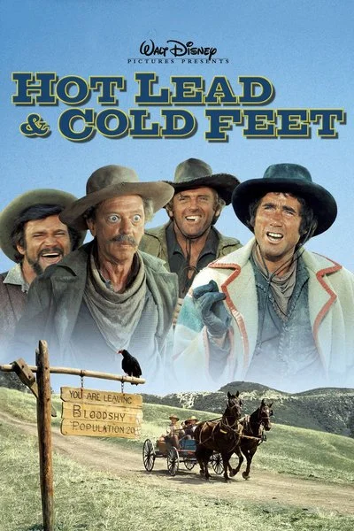 Poster Hot Lead and Cold Feet