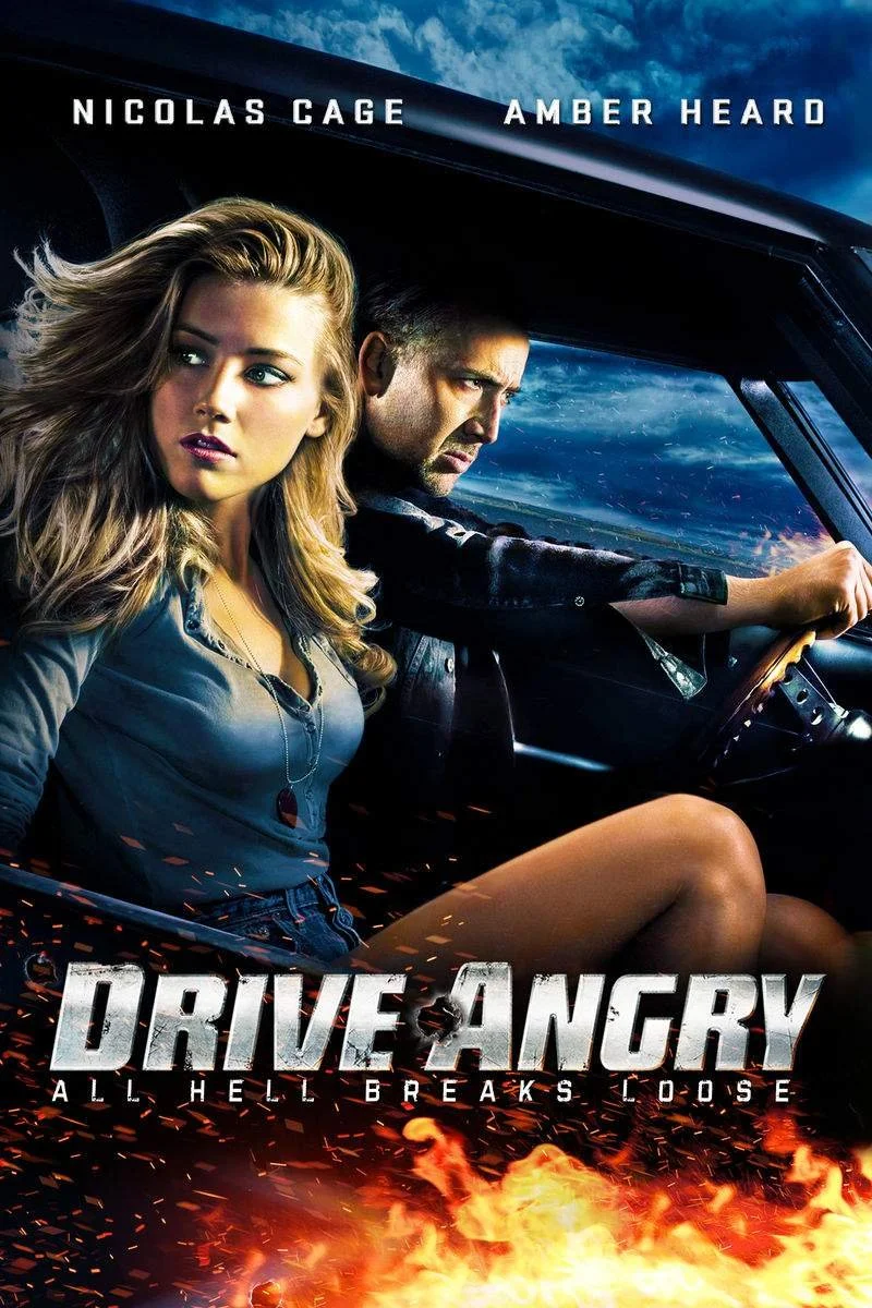 Poster van Drive Angry