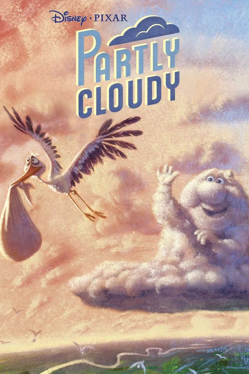 Poster van Partly Cloudy