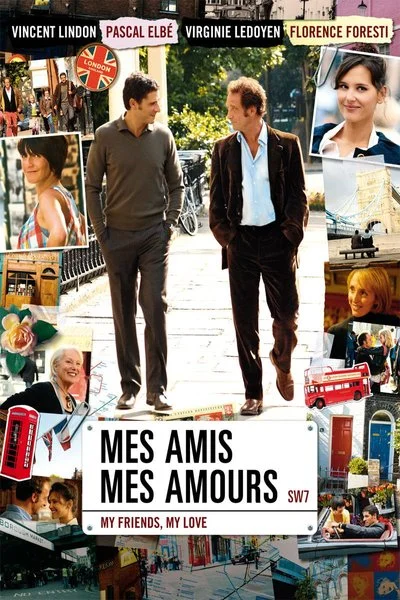 Affiche Mes Amis, Mes Amours