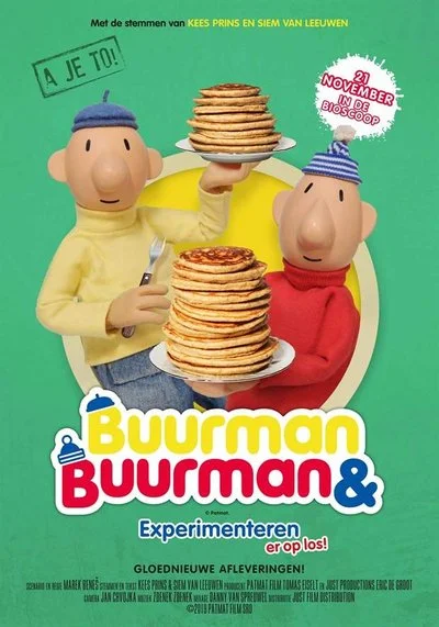 Poster Buurman & Buurman Experimenteren er op los!