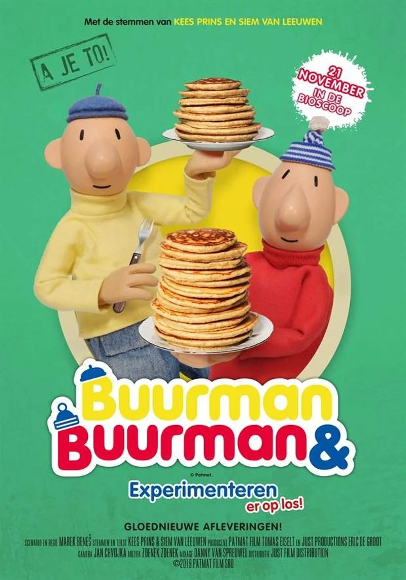 Poster van Buurman & Buurman Experimenteren er op los!