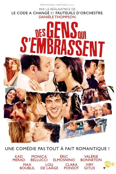 Affiche Des gens qui s'embrassent