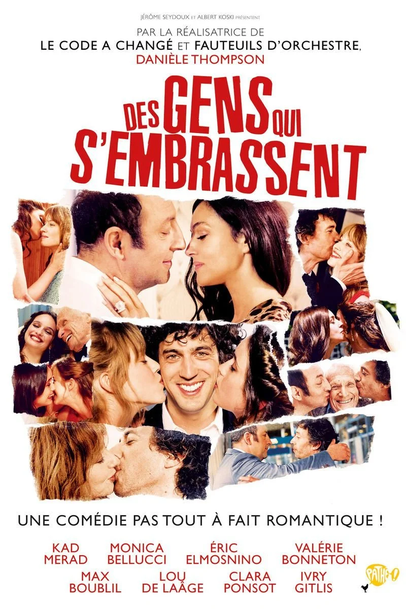 Affiche de Des gens qui s'embrassent