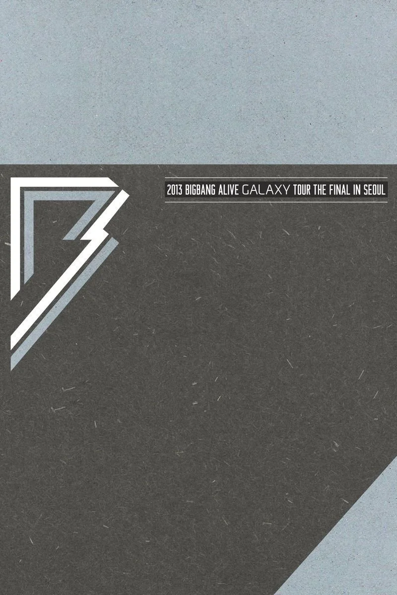 Poster van 2013 Bigbang Alive Galaxy Tour