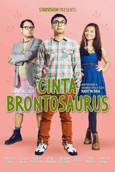 Poster Cinta brontosaurus