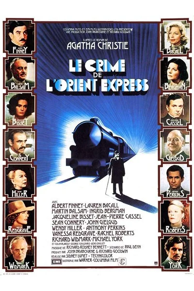 Affiche Moord op de Orient Express
