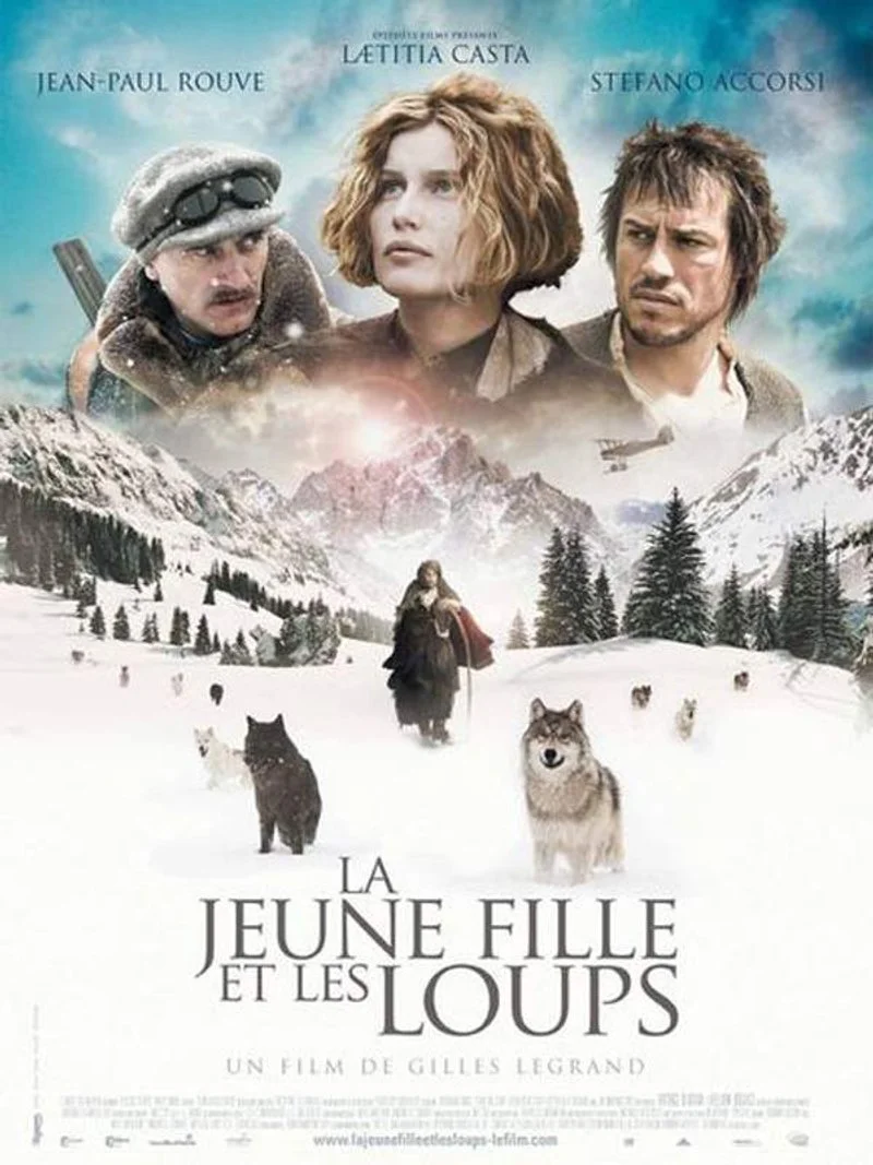 Affiche de La jeune fille et les loups