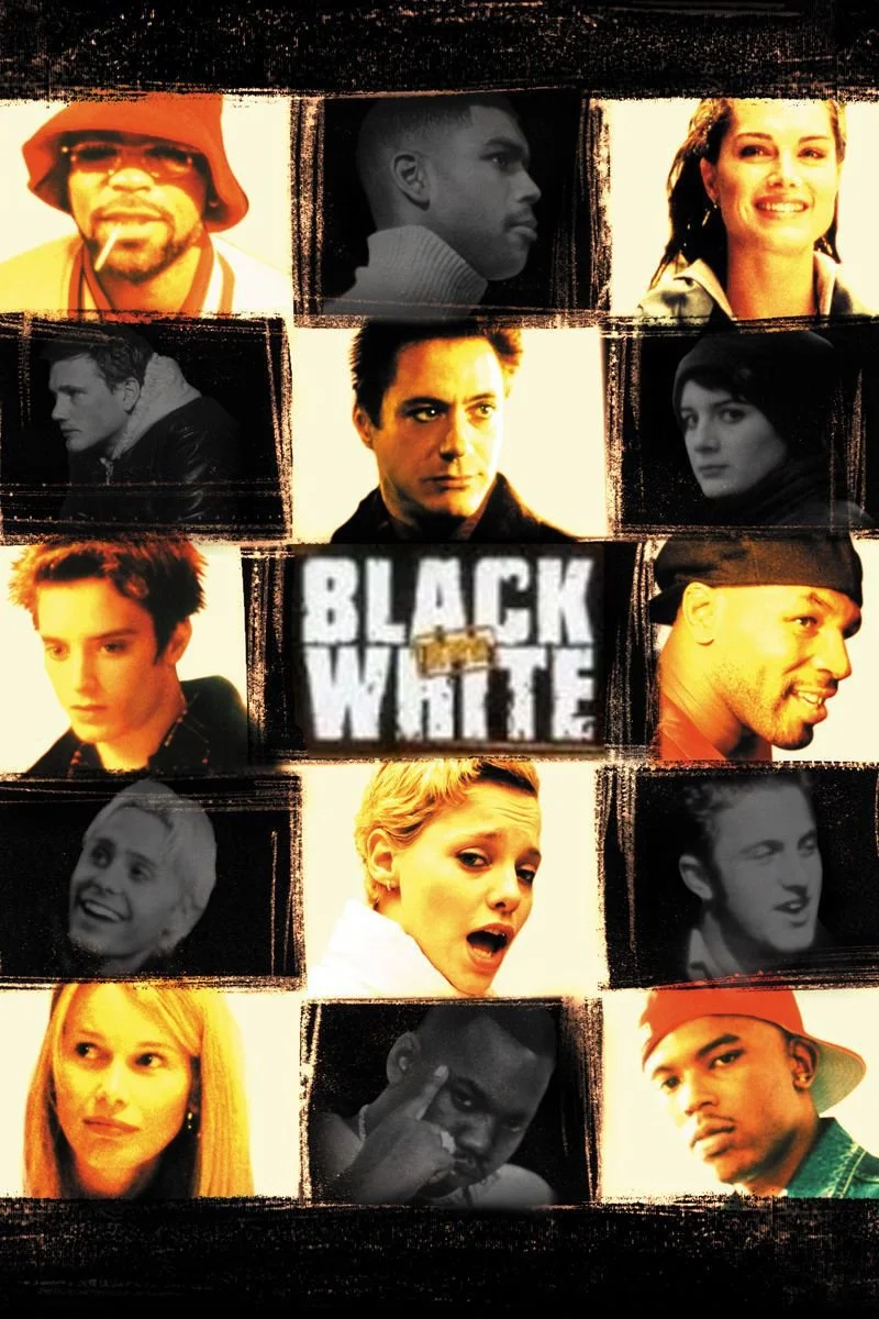 Poster van Black and White