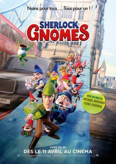 Affiche Sherlock Gnomes