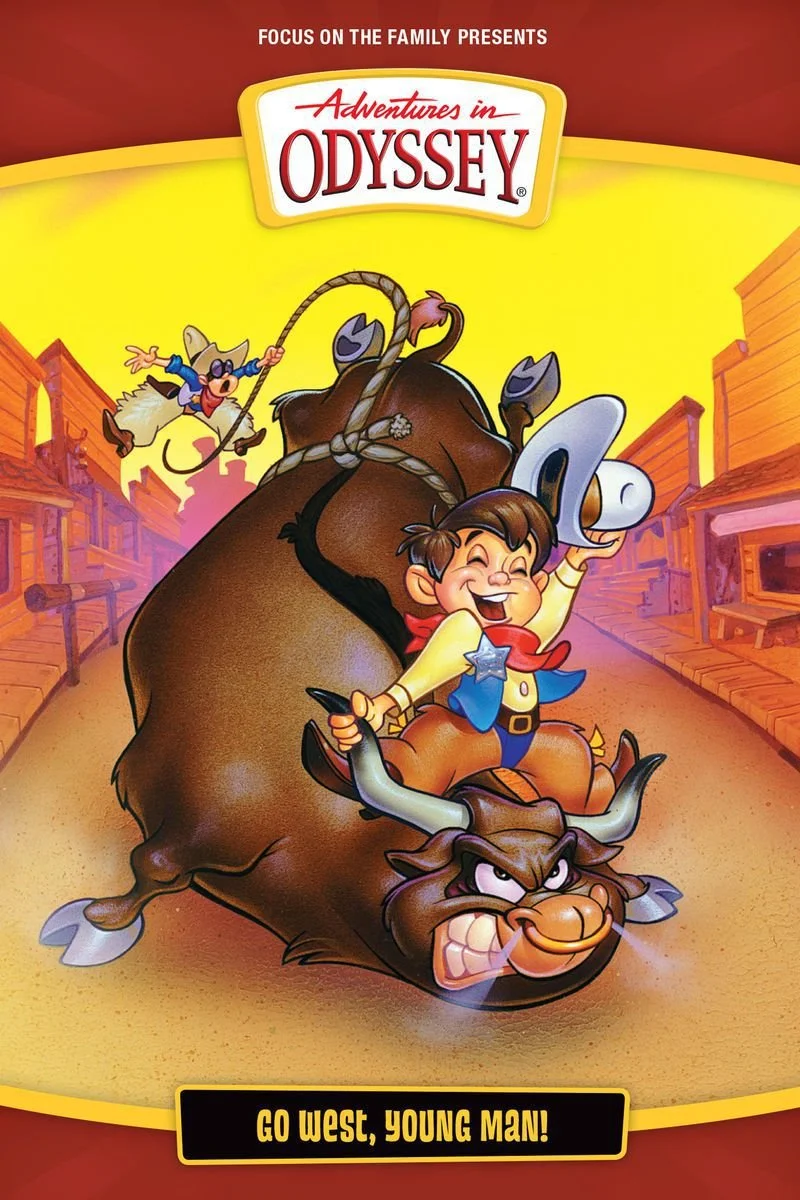 Poster van Adventures In Odyssey: Go West, Young Man!