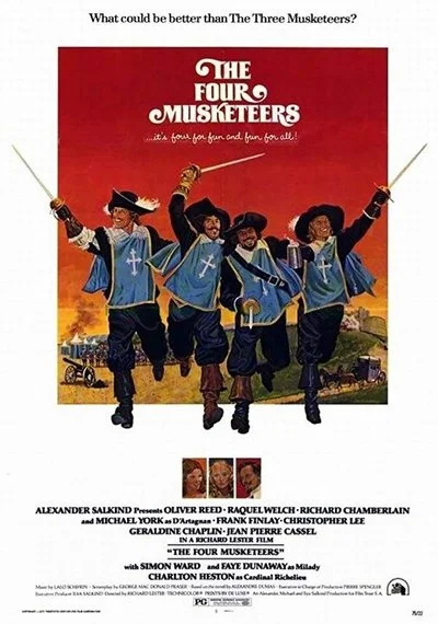 Affiche The Four Musketeers