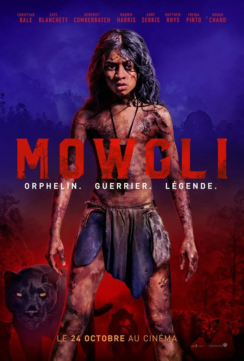 Affiche de Mowgli : la légende de la jungle