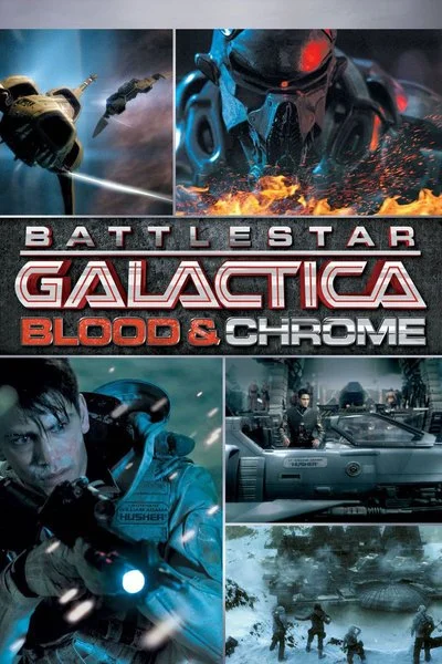 Affiche Blood & Chrome (Version longue) (Battlestar Galactica: Blood & Chrome - Version longue)