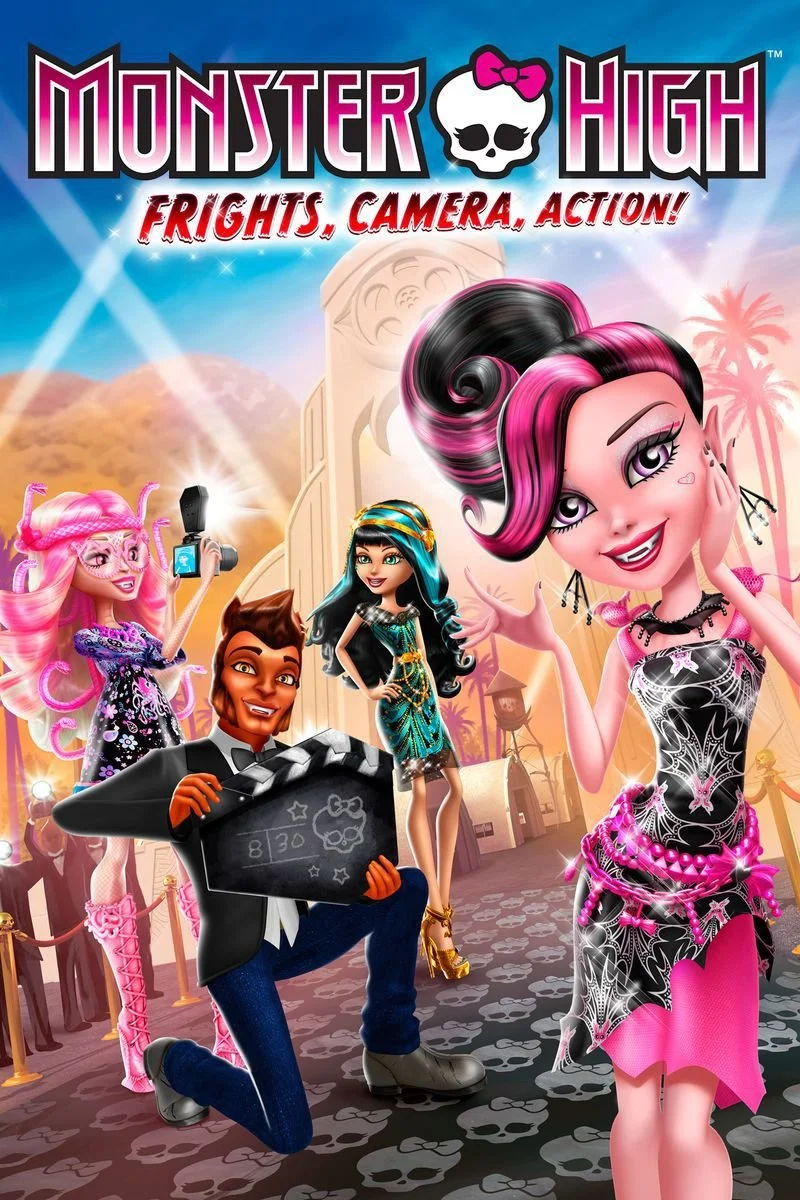 Affiche de Monster High: Frissons, caméra, action!
