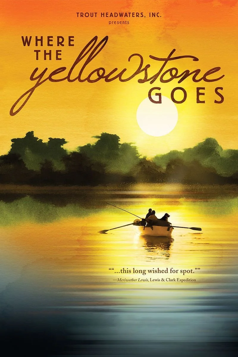 Poster van Where the Yellowstone Goes