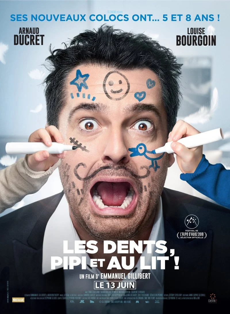 Poster van Les dents, pipi et au lit