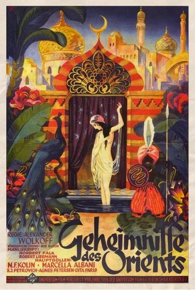 Poster Geheimnisse des Orients