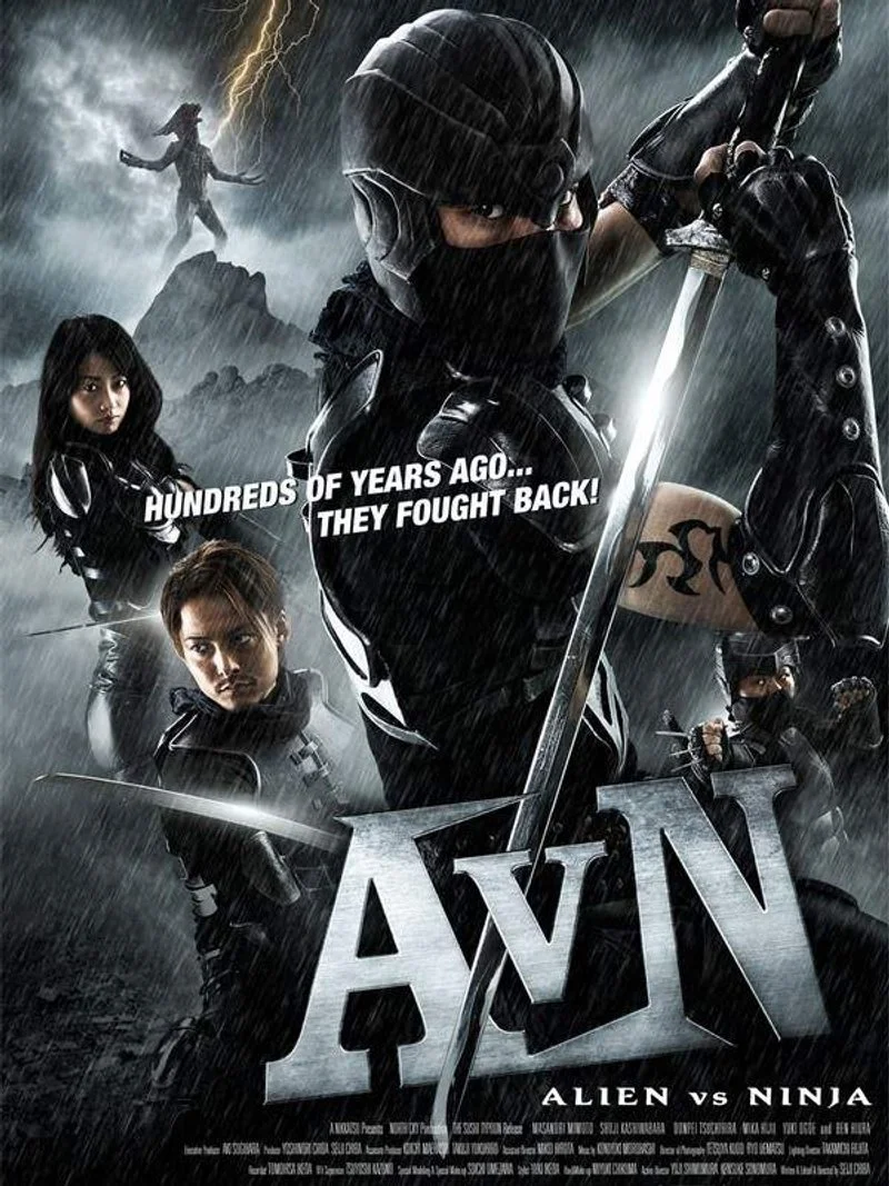 Poster van Alien vs. Ninja
