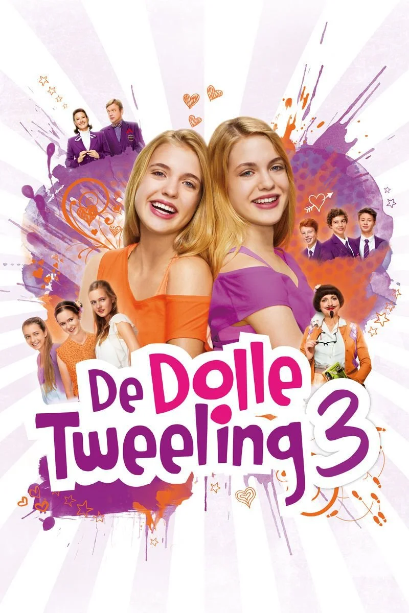Poster van De Dolle Tweeling 3