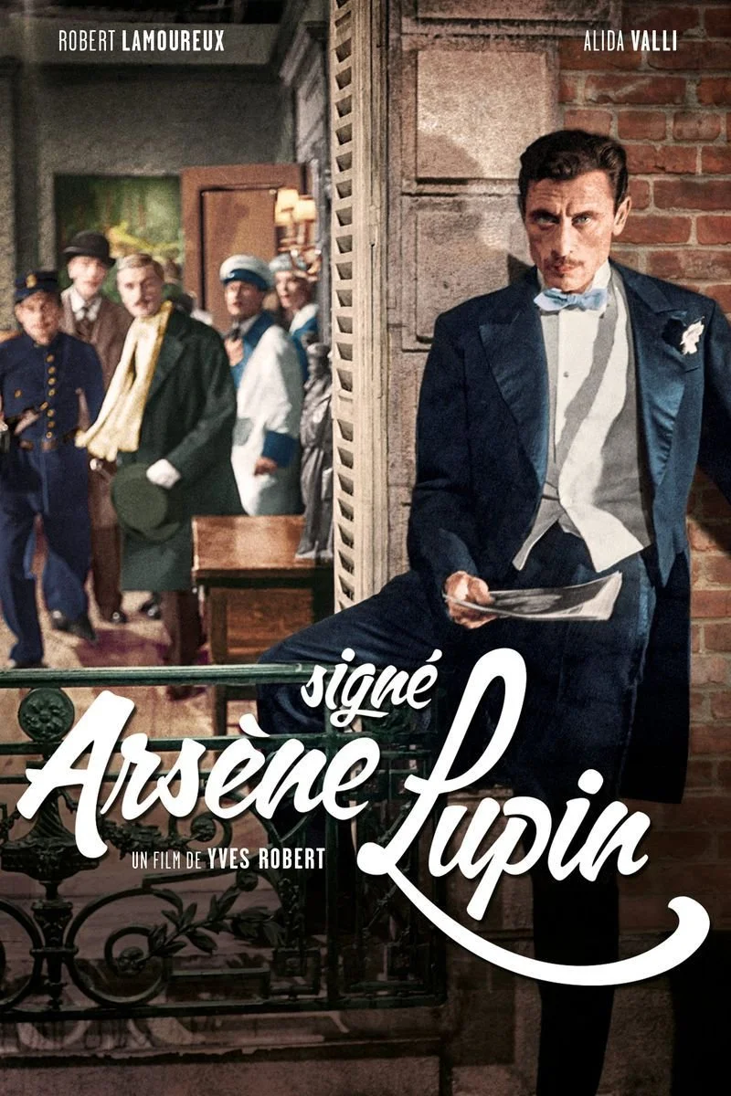 Affiche de Signé  Arsène Lupin