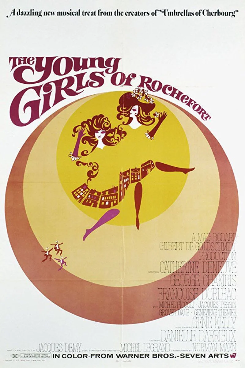Poster van Les Demoiselles de Rochefort