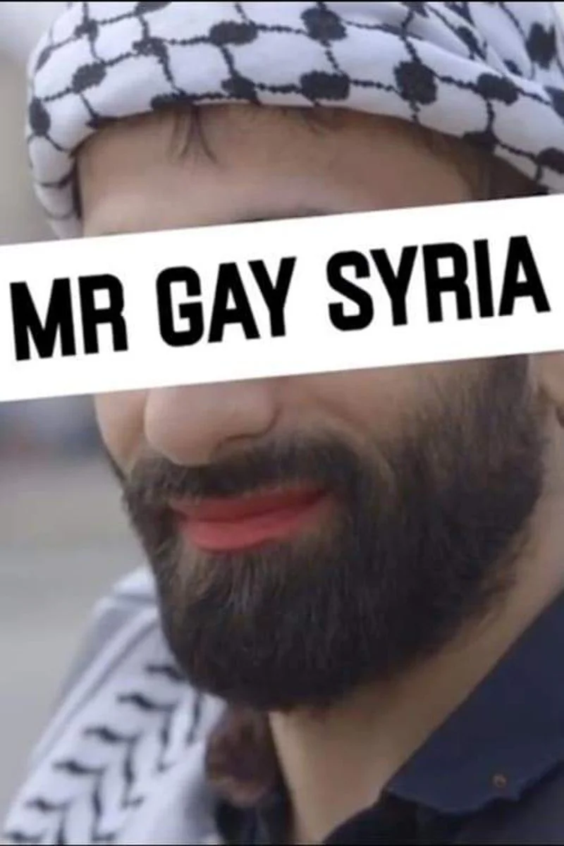 Poster van Mr Gay Syria