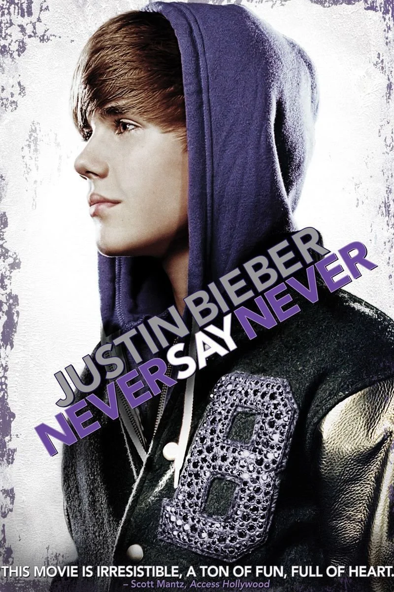 Affiche de Justin Bieber: Ne Jamais Dire Jamais