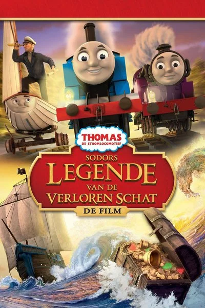 Poster Thomas de Stoomlocomotief: Sodors Legende van de verloren schat