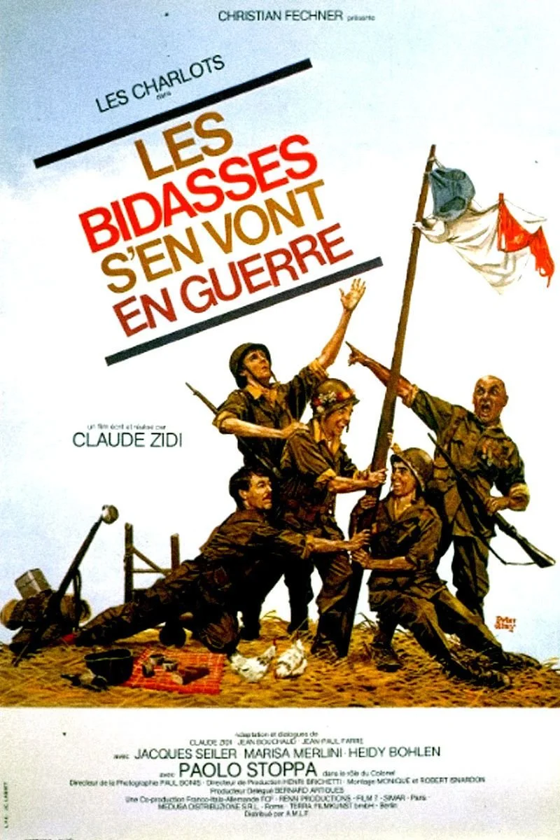 Poster van Les bidasses s'en vont en guerre