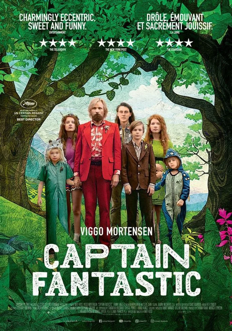 Poster van Captain Fantastic