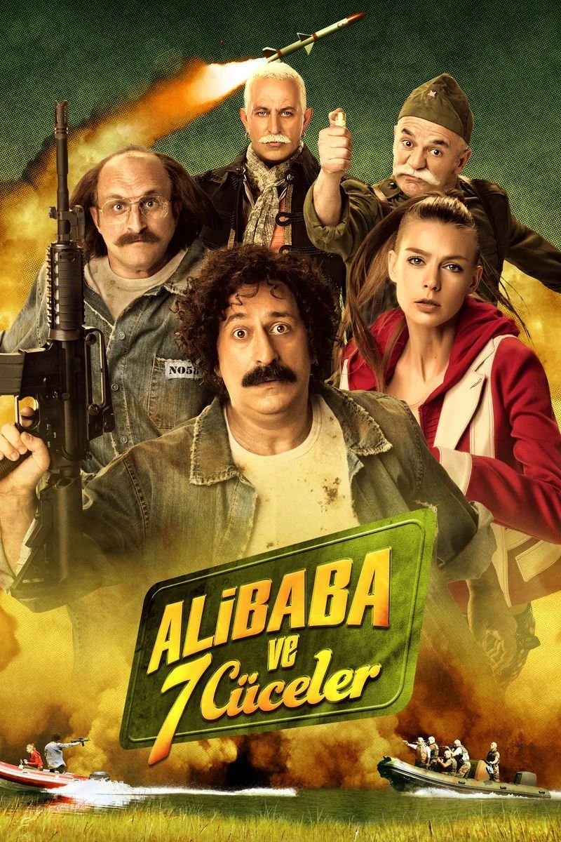 Poster van Ali Baba ve 7 Cüceler