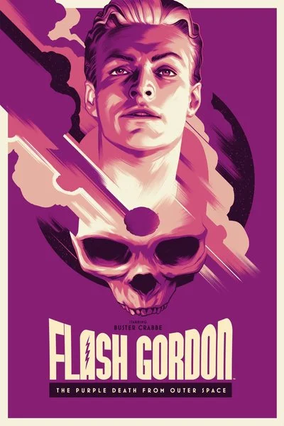 Poster Flash Gordon: Purple Death from Outer Space