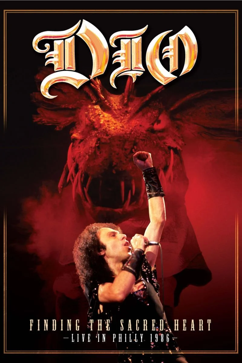 Affiche de Dio Finding the Sacred Heart Live in Philly 1986