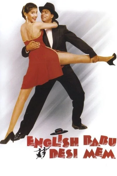 Affiche English Babu Desi Mem