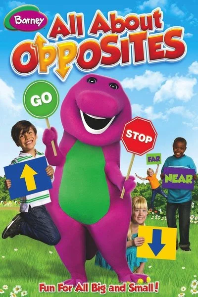 Affiche Barney: All About Opposites