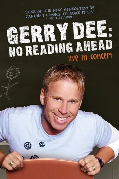 Affiche Gerry Dee: No Reading Ahead - Live In Concert