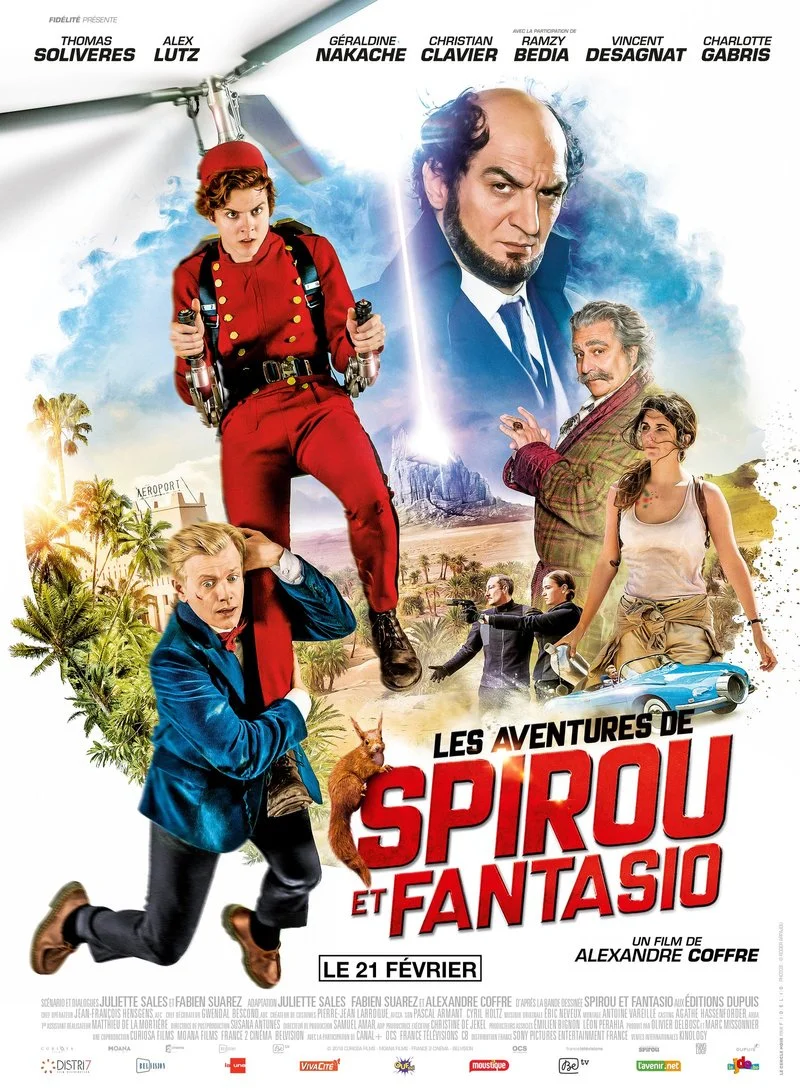 Affiche de Les aventures de Spirou et Fantasio
