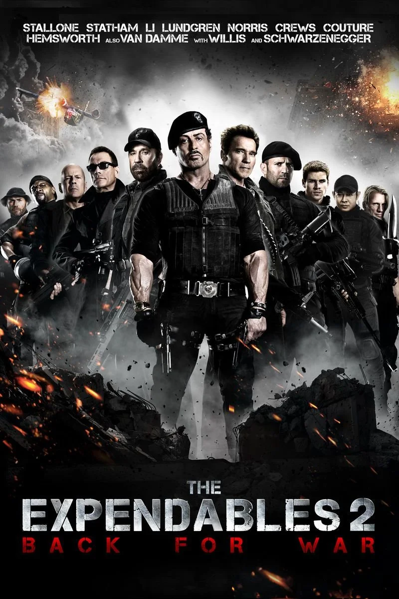Poster van The Expendables 2