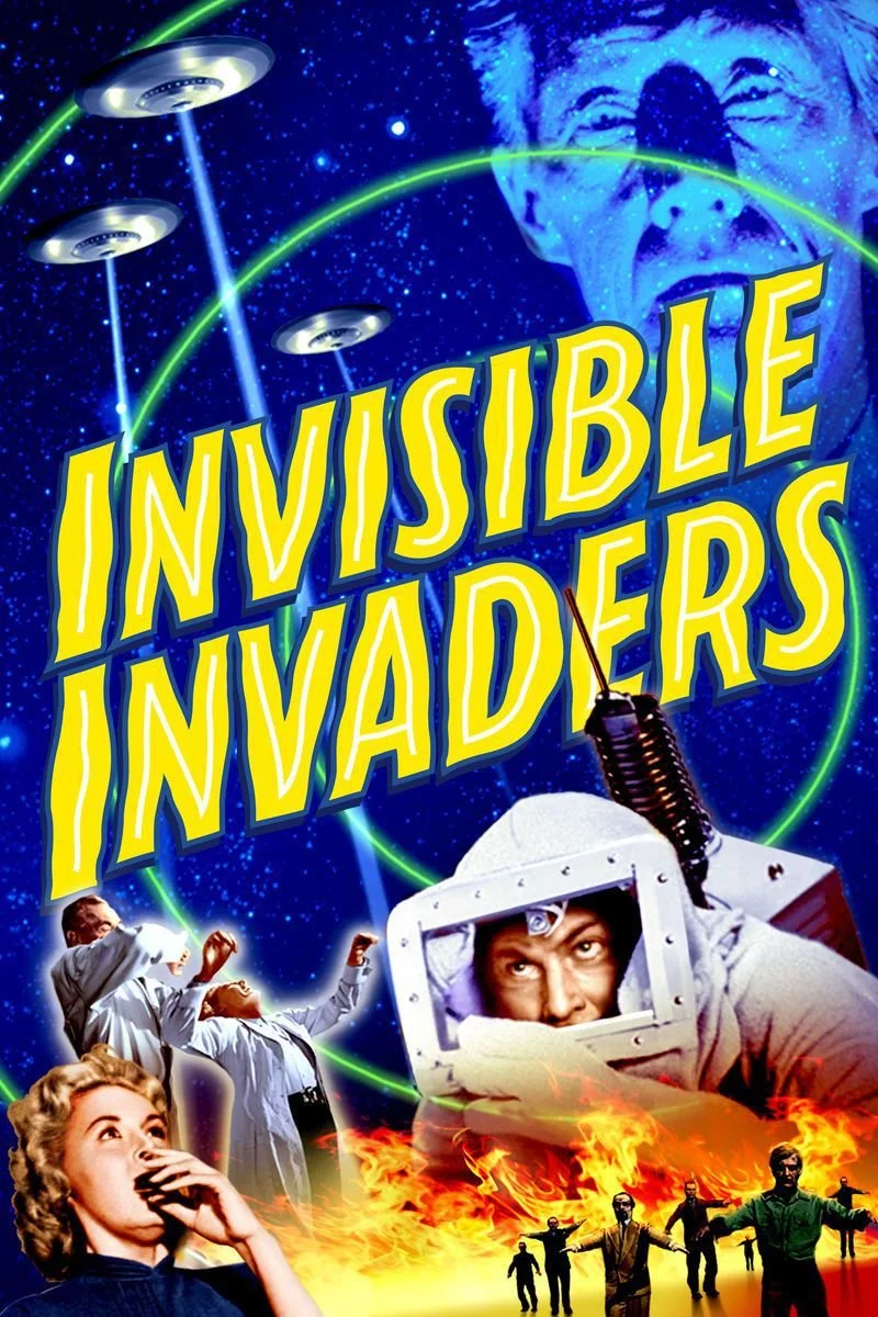Poster van Invisible Invaders