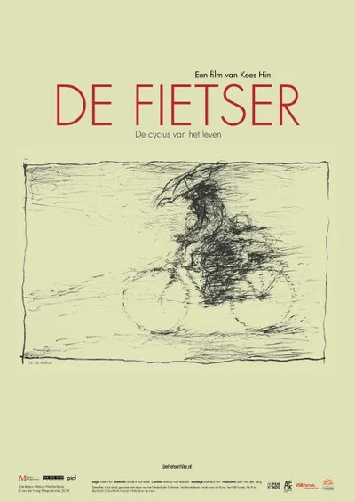 Affiche De fietser